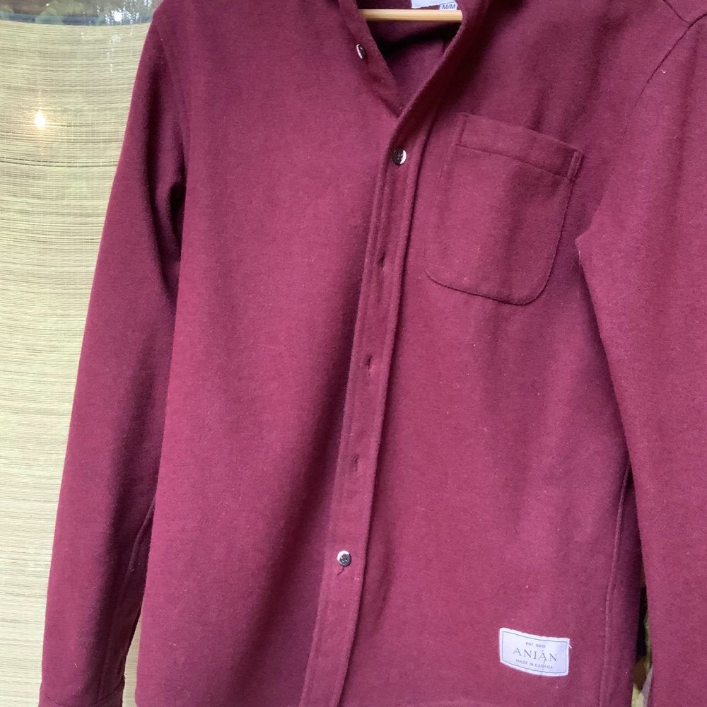 Anián Melton Wool Jacket/Shirt